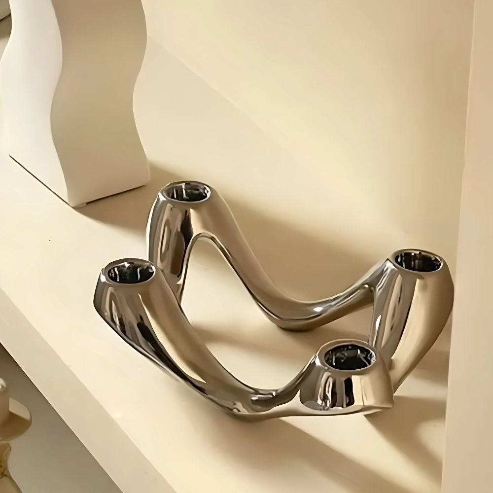Cosmic Ripple Candle Holder Cosmic Ripple Candle Holder